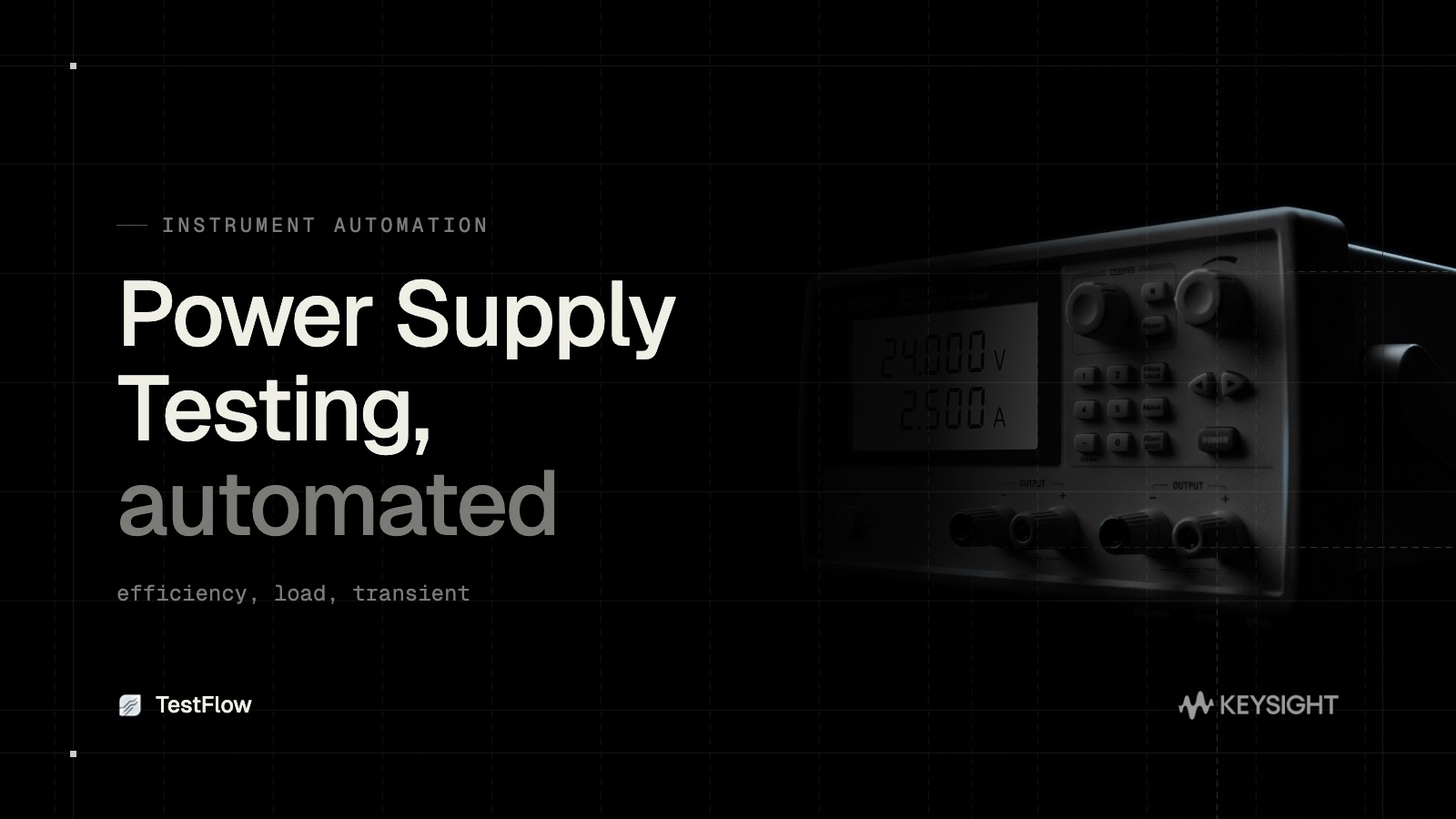 Automate Power Supply Testing in 2026 (Efficiency, Load, Transient)