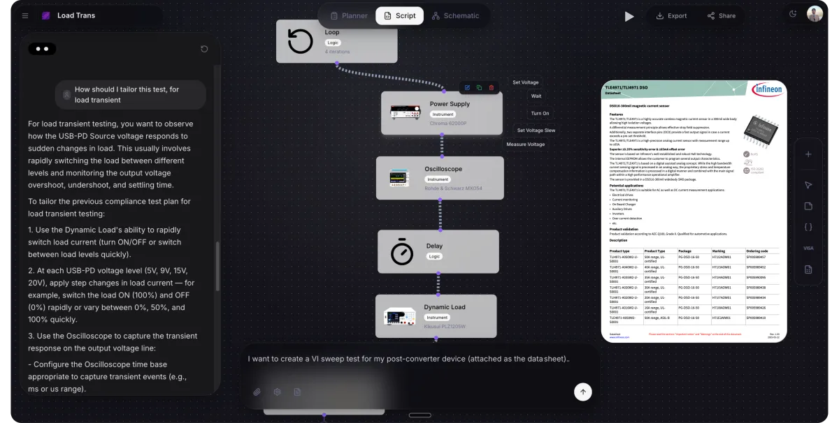 TestFlow workflow builder